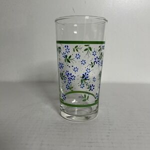 Clearly Glassware 12 Piece 11Oz Tumbler Set Flower Leaf Pattern in Original Box
